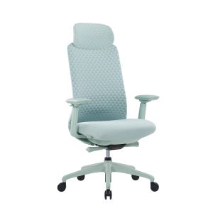 Ергономичен стол RFG Style HB, дамаска, до 130 kg, мента