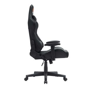 Геймърски стол RFG Get Legend, екокожа, Butterfly механизъм, полипропиленова основа, до 150 kg, черен