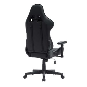 Геймърски стол RFG Get Legend, екокожа, Butterfly механизъм, полипропиленова основа, до 150 kg, черен