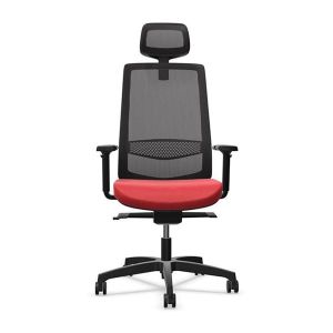 Ергономичен стол Rim Victory VI 1401, ST2 механизъм, до 120 kg, червен