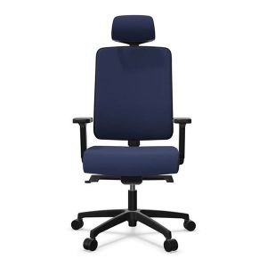 Ергономичен стол Rim Flexi Tech FX 1124, ST1 механизъм, до 120 kg, син