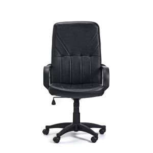 Директорски стол Mega, екокожа, Tilt механизъм, до 120 kg, черен