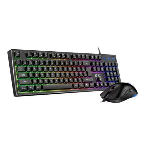 Genius Комплект клавиатура и мишка Scorpion KM-GX6, AI Copilot, с кабел, черни