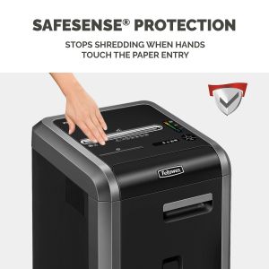 Fellowes Шредер за унищожаване на документи Powershred 225i, 100% Jam Proof, Strip-Cut