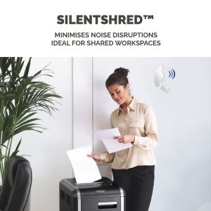 Fellowes Шредер за унищожаване на документи Powershred 225i, 100% Jam Proof, Strip-Cut