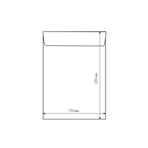 Airpoc Плик с въздушни мехурчета C/13, 225 x 175 mm, със самозалепваща лента, бял