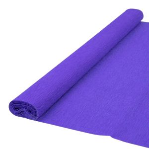 Foska Креп хартия, 50 х 200 cm, 10 листа, лилава