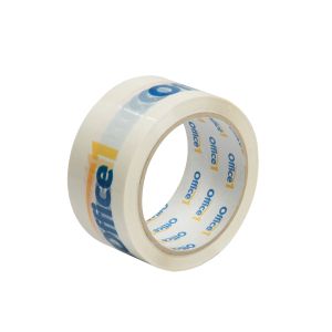 Тиксо, солвент, 48 mm x 66 m, бяло, с два цвята печат