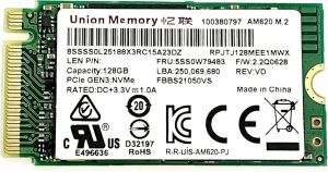 SSD Union Memory 128GB m.2 NVMe PCIe Gen3 2242