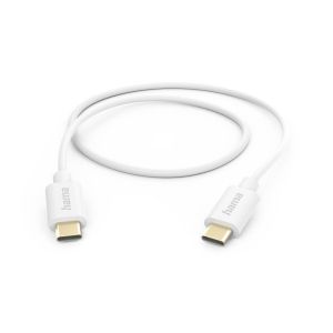 Кабел USB HАМА Type-C - Type-C 1.5м Бял