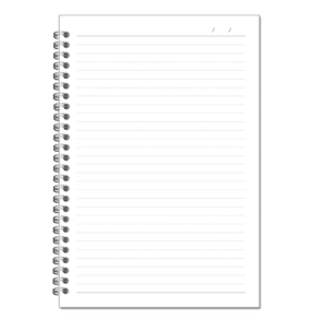 Бележник Gray А5, със спирала, 200 стр., тъмносин