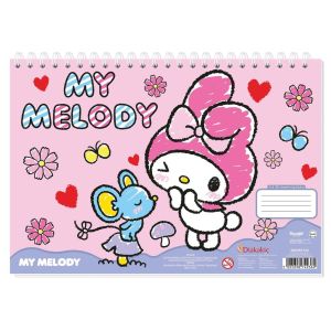 Скицник със спирала А4, 30л, My Melody
