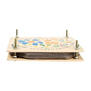 Small Foot Преса за цветя, 18 x 18 x 5 cm