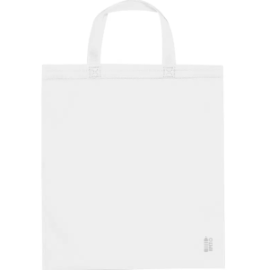 Чанта за пазар с къси дръжки, бяла