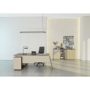 Директорски стол Force Black, текстил, Tilt механизъм, до 120 kg, черен