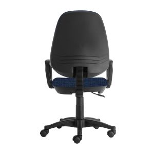 Ергономичен стол RFG Presto Black, текстил, до 130 kg, син