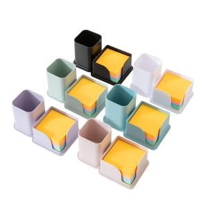 Sworld Моливник с поставка за листчета, 2в1, розов