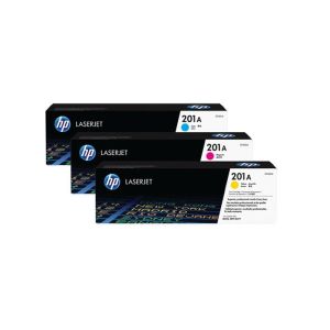 Оригинална тонер касета HP 3-Pack CF253XM 201X, 2300 страници/5%, Cyan, Yellow, Magenta