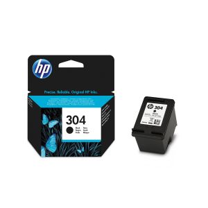 Оригинален патрон HP N9K06AE NO304, 120 страници/5%, Black