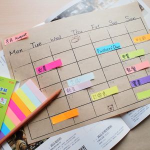 Stick'n Самозалепващи се индекси, хартиени, 12 x 50 mm, 9 цвята, 450 броя