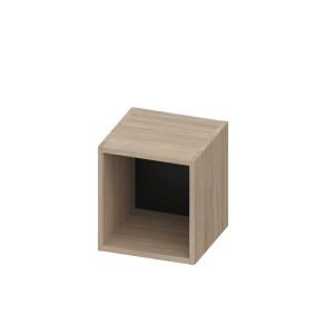 Кутия RFG Boxi, квадратна, 328 х 368 х 328 mm, ПДЧ, светъл дъб