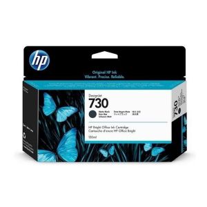 Оригинален патрон HP P2V65A, No730, 130 ml, Matte Black