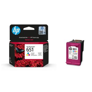 Оригинален патрон HP C2P11AE, NO651, 300 страници/5%, Color