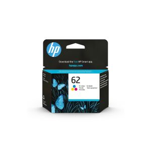 Оригинален патрон HP C2P06AE, No62, 165 страници/5%, Color
