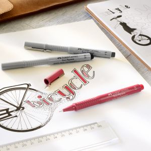 Faber-Castell Тънкописец Ecco Pigment, 0.4 mm