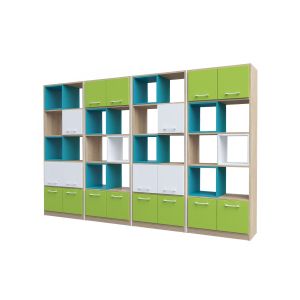 Шкаф RFG Libra 7, 730 х 382 х 365 mm, с чекмеджета, ПДЧ 18 mm, цвят лукс