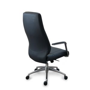 Директорски стол RFG VINCI HB, екокожа, до 150 kg, черен