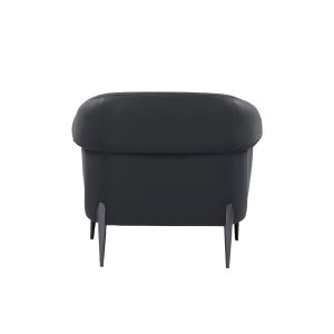 Фотьойл RFG Megan, екокожа, метална основа, черен