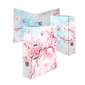 Herma Класьор Flowers, 7 cm, вишнев