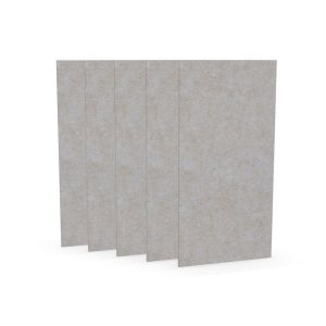 Акустично пано Narbutas Pet, правоъгълник, 200 х 400 х 9 mm, PET филц, 5 броя, светлобежово