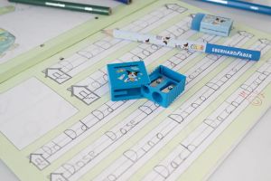 Eberhard Faber Острилка Colori, двойна, синя