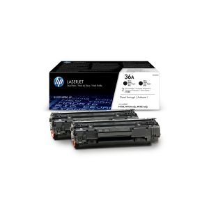 Оригинална тонер касета HP CB436AD, 2000 страници/5%, Black, 2 броя