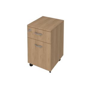 Контейнер за бюро K10, с 1 чекмедже, с врата, 41 x 51 x 60 cm, ПДЧ