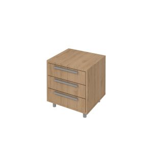 Контейнер за бюро K7, с 3 чекмеджета, 55 x 50 x 58 cm, ПДЧ