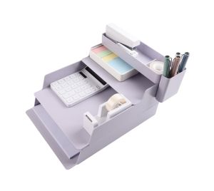 Sworld Хоризонтална поставка-органайзер, лилава