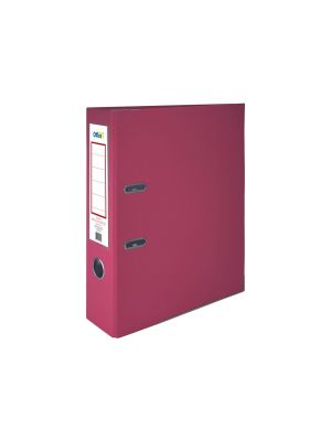 Office 1 Класьор, 8 cm, PP, с метален кант, бордо