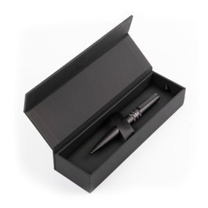 Hugo Boss Химикалка Illusion Gear, в кутия, черна