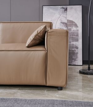 Фотьойл RFG Kiano, екокожа, 1160 х 880 х 760 mm, кафяв