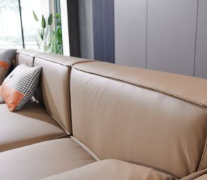 Фотьойл RFG Kiano, екокожа, 1160 х 880 х 760 mm, кафяв