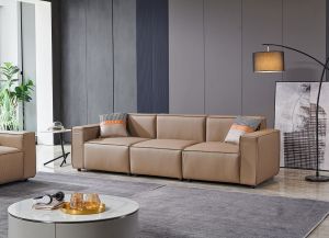 Фотьойл RFG Kiano, екокожа, 1160 х 880 х 760 mm, кафяв