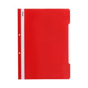 Top Office Папка, PP, с перфорация, червена, 50 броя