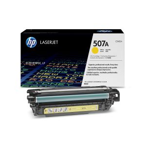 Оригинална тонер касета HP CE402A, 507A, 6000 страници/5%, Yellow
