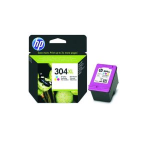 Оригинален патрон HP N9K07AE NO304XL, 300 страници/5%, Color