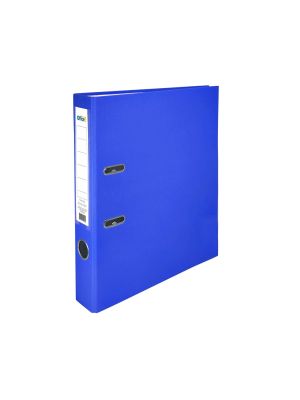 Office 1 Класьор, 5 cm, PP, несглобен, син, 50 броя