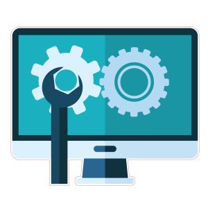 STEM Стикер, Математика и информатика - Информатика, комплект E6, 50 cm, стикер 7