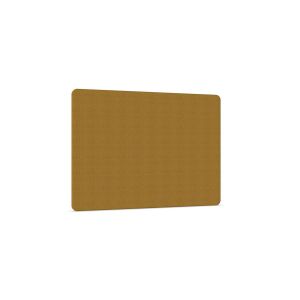 Шумоизолиращ панел Narbutas, свободностоящ, 1600 x 36 x 1200 mm, ПДЧ 16 mm, горчица